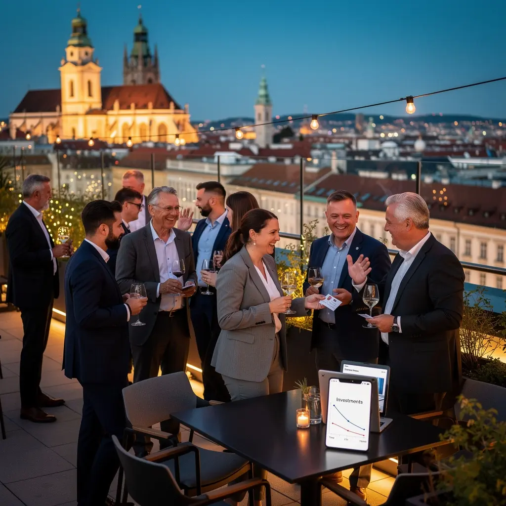 Ein Lehrer, der vor einer Tafel steht und den Teilnehmern wichtige Konzepte der persönlichen Finanzverwaltung erklärt.