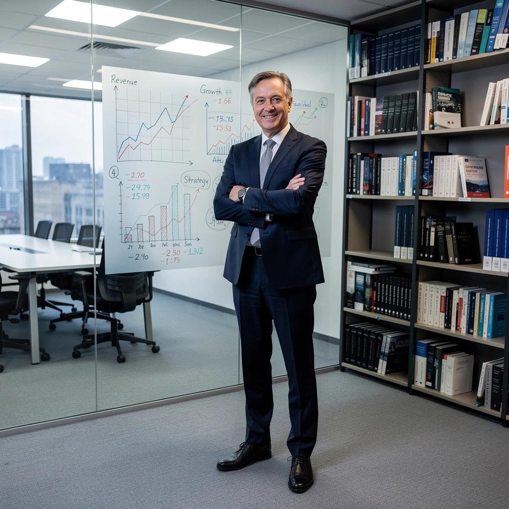 Ein Teilnehmer notiert sich wichtige Informationen während eines Workshops zur Finanzplanung.