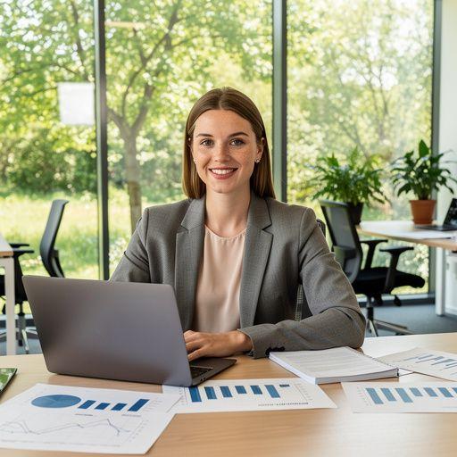 Eine Präsentation über persönliche Finanzstrategien wird auf einer Leinwand angezeigt.